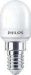 Philips Becuri LED pentru Soclu E14 și Formă T25 Alb cald 70lm 1buc