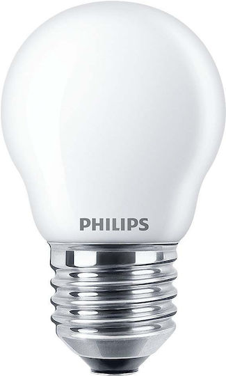 Philips LED Bulb 4.3W 78mm for Socket E27 Natural White 470lm