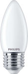 Philips Becuri LED pentru Soclu E27 Alb cald 470lm 1buc