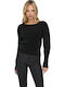 Piumo Women's Long Sleeve Sweater Black