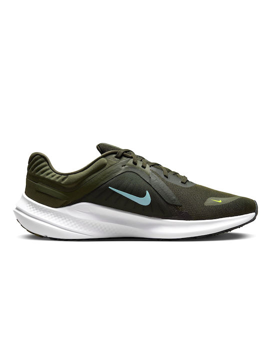 Nike Quest 5 Ανδρικά Αθλητικά Παπούτσια Running Πράσινα