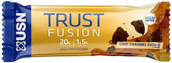 USN Trust Fusion Μπάρα με 20gr Πρωτεΐνης & Γεύση Chocolate Caramel Cookie 55gr