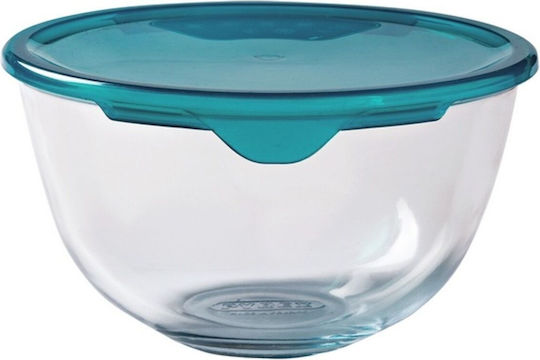 Pyrex P&S Lunchbox Glas Grün Geeignet für die Mikrowelle 500ml 1Stück