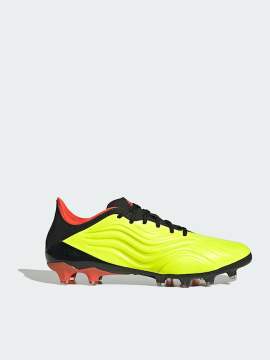 adidas Copa Sense.1 Ποδοσφαιρικά Παπούτσια με Τάπες AG Team Solar Yellow / Solar Red / Core Black