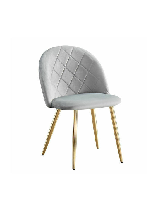 BELLA Stühle Speisesaal Gray 4Stück 50x56x80cm