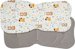 Tesoro (Baby) Stroller Mattress Double Sided Fox 35x78cm Beige OB-0025091