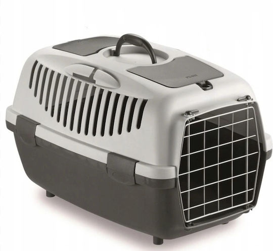 Stefanplast Gulliver 3 Airline Κλουβί Μεταφοράς Σκύλου Γκρι 61x40x38cm