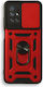 Bodycell Armor Slide Back Cover Πλαστικό Κόκκιν...