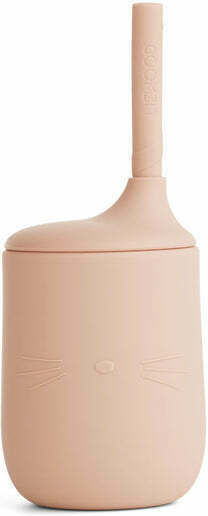 Liewood Baby Cup Ellis made of Silicone Pink 230ml for 18m+m+