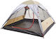 Salty Tribe Sky View Dome 3 Camping Tent Igloo White with Double Cloth 3 Seasons for 3 People 205x205x125cm