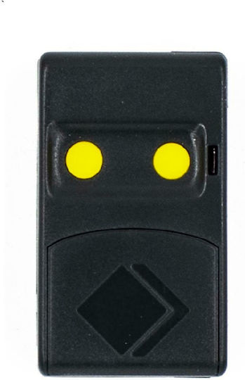 Seav TX2 Gelb Garagentor-Fernbedienung mit 2 Kanälen 306MHz