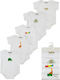 Energiers Short-Sleeved White 5pcs
