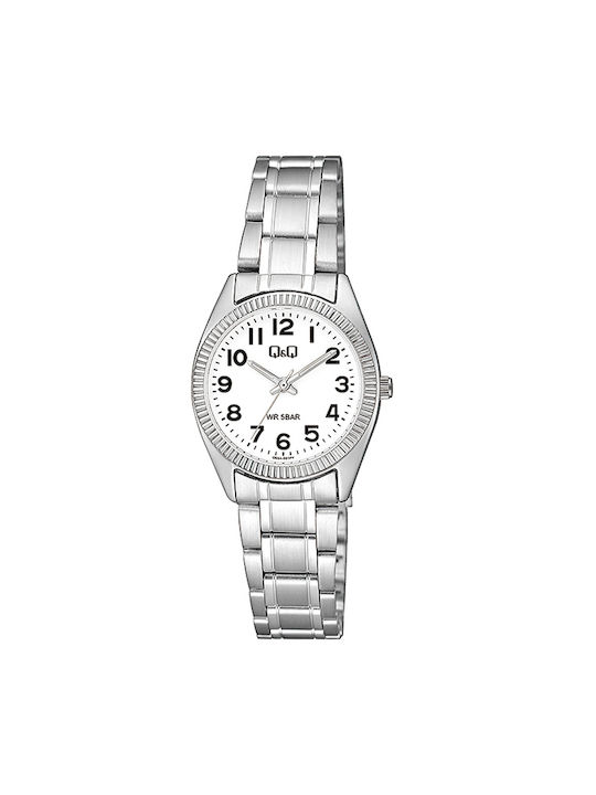 Q&Q Watch with Silver Metal Bracelet