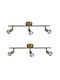 Home Lighting SE 140-BR3 Triple Spot with Socket GU10 in Bronze Color