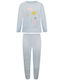 Energiers Kids' Pajamas Winter Light Blue