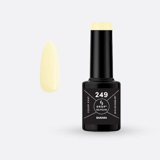 Drop Cosmetics Halb-permanenter Nagellack Banana 249 5ml 1Stück