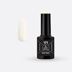 Drop Cosmetics Lac de unghii semipermanent 171 Alb lăptos 5ml Drop Cosmetics Lac de unghii semipermanent 171 Alb lăptos 5ml