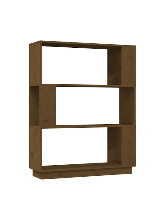 Bookcase Brown 80x25x101cm