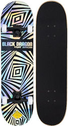 Black Dragon Prism Blox MLT 7.87" Complete Shortboard Πολύχρωμο