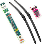 Heyner Hybrid Front Car Wiper Blades Set 650mm/530mm for Volkswagen Tiguan