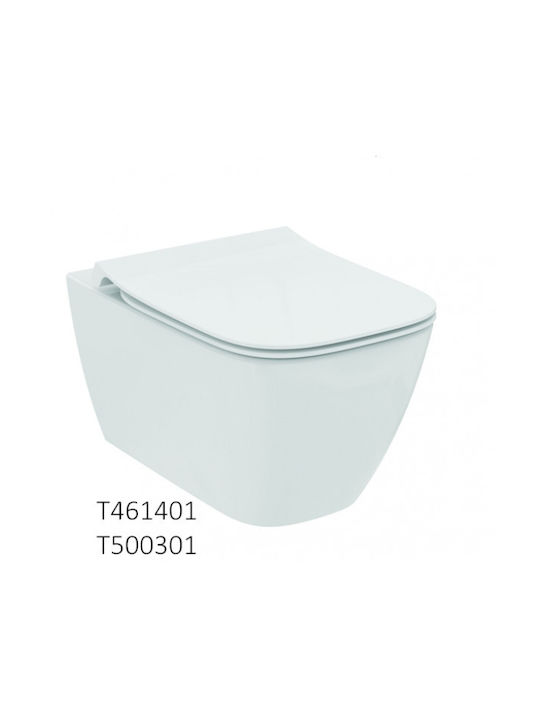 Ideal Standard I.Life.B Pack 1 Λεκάνη Κρεμαστή με Καζανάκι με Slim Κάλυμμα Soft Close Μαύρη Ideal Standard I.Life.B Pack 1 Λεκάνη Κρεμαστή με Καζανάκι με Slim Κάλυμμα Soft Close Μαύρη