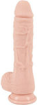 You2Toys Vibrating & Thrusting Realistic Vibrator with Remote Control 21cm 05529250000 Flesh