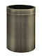 Sanco Metallic Toilet Bin 12lt Bronze