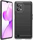 Forcell Carbon Back Cover Σιλικόνης Μαύρο (Realme C31)