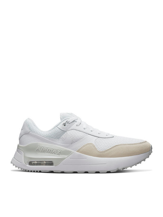 Nike Air Max Systm Ανδρικά Sneakers Λευκά
