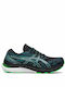 ASICS GEL-Kayano 29 Ανδρικά Αθλητικά Παπούτσια Running Black / New Leaf