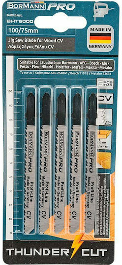 Bormann Pro BHT6000 Blade for Wood 5pcs