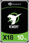 Seagate Exos X18 512e/4Kn 10TB HDD Hard Disk 3.5" SATA III 7200rpm cu 256MB Cache pentru NAS / Server