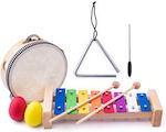 Woody Toys Wooden Music Set