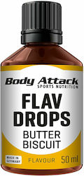 Body Attack Sweetener Butter Biscuit 50ml