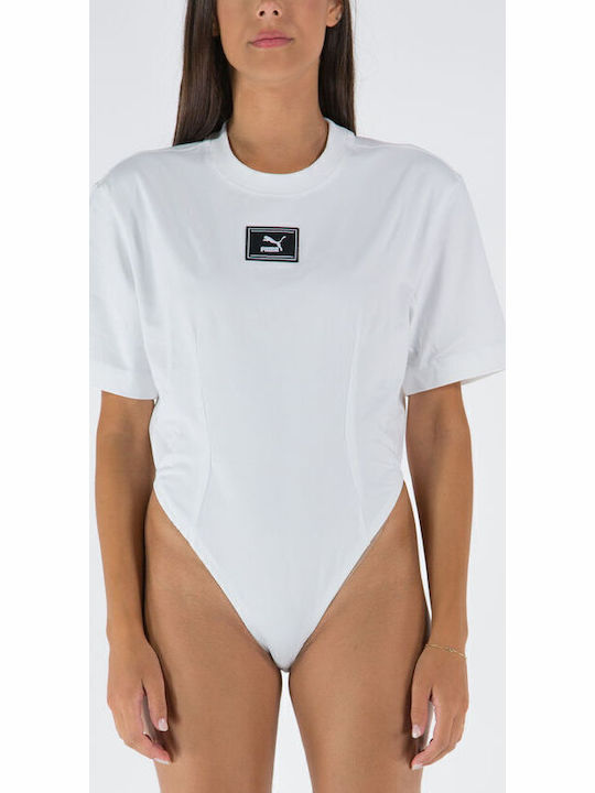 Bodysuit pentru femei Alb