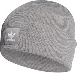 adidas Beanie Unisex Σκούφος Πλεκτός σε Γκρι χρώμα