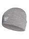Beanie Unisex Σκούφος Πλεκτός σε Γκρι χρώμα