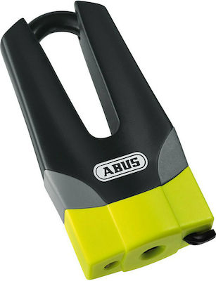 Abus 3760HB70MAXP-Y Motorcycle Disc Brake Lock with 11mm Pin in Yellow