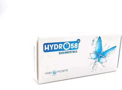 VisionCare Hydro58 3 Μηνιαίοι Φακοί Επαφής Σιλικόνης Υδρογέλης