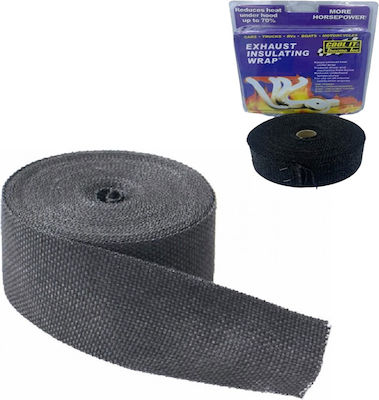 Motorcycle Exhaust Insulating Tape 10m Black