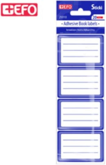 +Efo Notebook Labels 20pcs