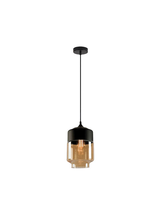 Home Lighting Pendul de iluminat O singură lumină pentru soclu E27 Galben Miere