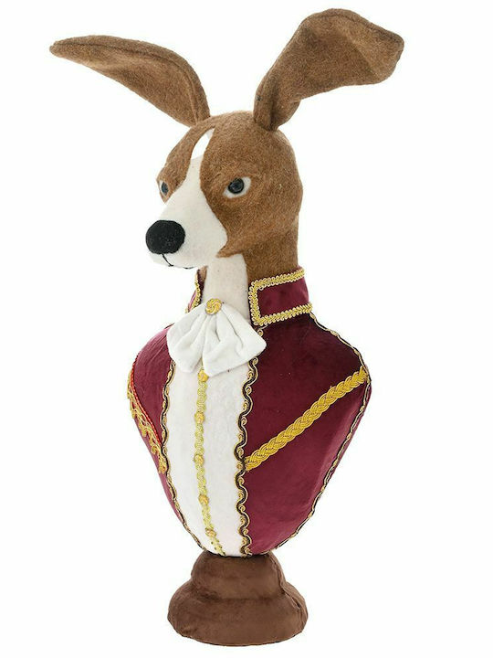 Iliadis Christmas Figure Doggy Brown Height 45cm Bust