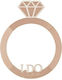 Ginger Ray I Do Photo Booth Prop για Party με Θέμα "Γάμος" HN-813