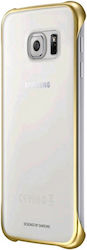 Samsung Задна корица Пластмаса Златист (Galaxy S6)