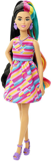 Barbie Totally Hair - Heart Doll for 3+ years+ Years 21.59cm