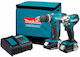 Makita DLX2336X Σετ Κρουστικό Δραπανοκατσάβιδο & Παλμικό Κατσαβίδι 18V με 2 Μπαταρίες 3Ah και Θήκη