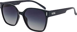 GOG Vero Sonnenbrillen Marineblau mit Kunststoff Gestell
