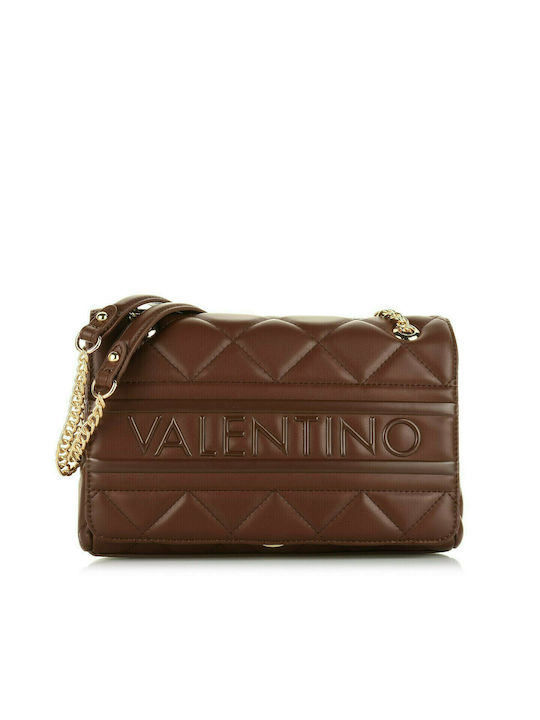 Valentino Bags Γυναικεία Flap Bag 'Ωμου Καφέ