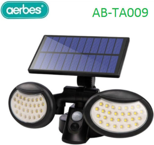 Aerbes AB-TA009 Wall Mounted Solar Light 30W with Motion Sensor and Photocell